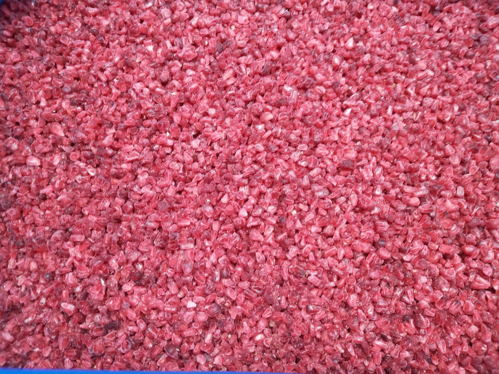 Iqf raspberry crumble