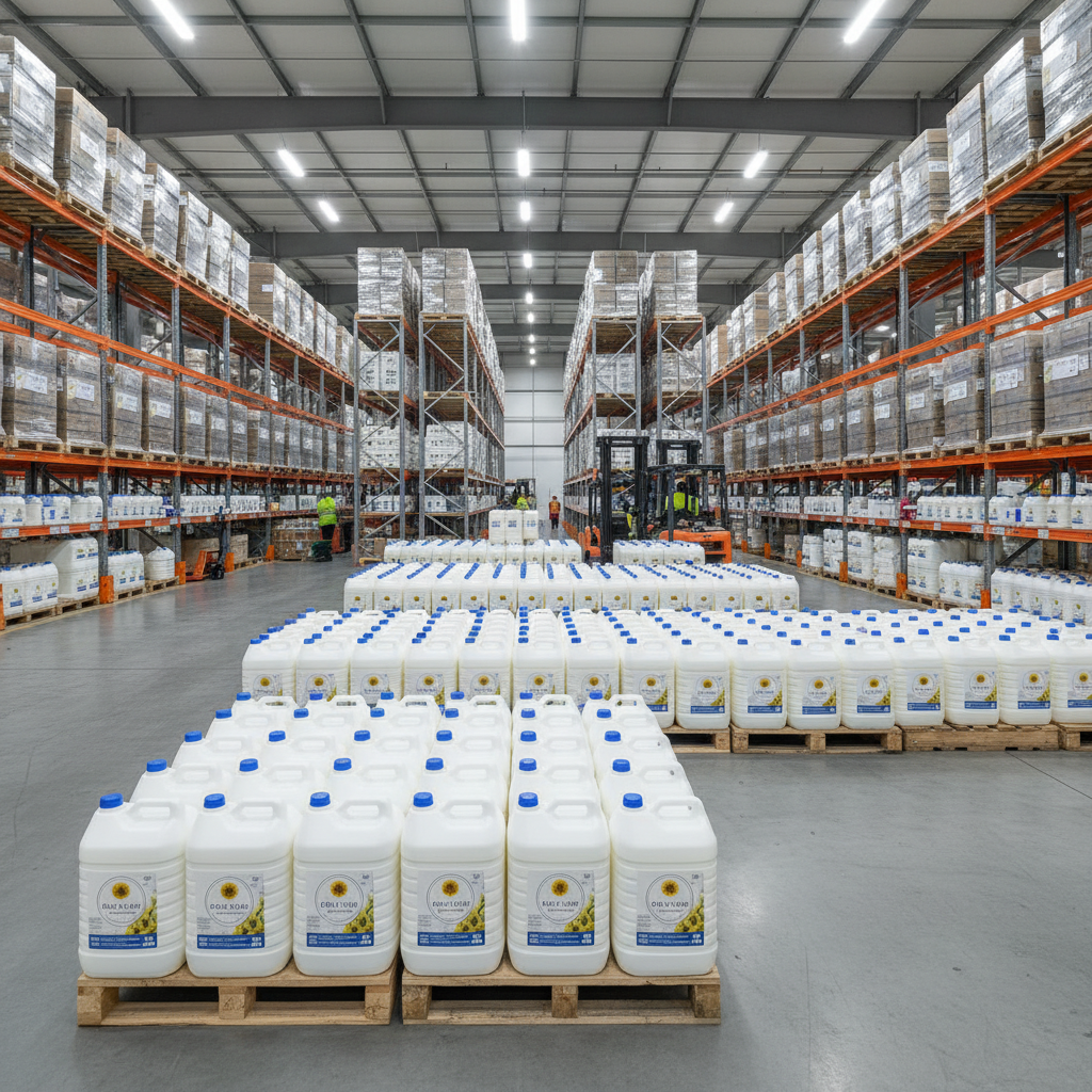 Refined sunflower oil