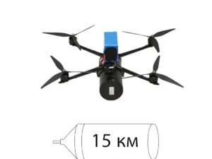 U15.1T UAV with 15 km fiber optic communication system