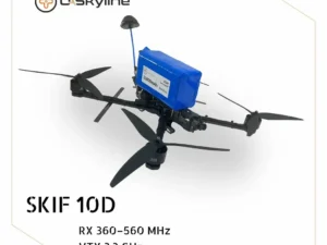 UAV SKIF-10D, (Control: 360β560 MHz, Video channels: 3.3 GHz, Battery 20000mAh)