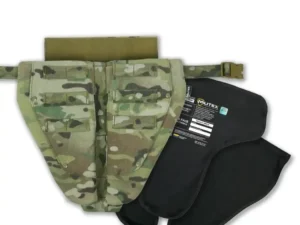 Groin protection (apron) triple Multicam with ballistic package Militex (1st class of protection)