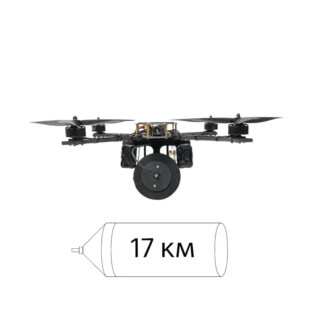 UAV Kolibri 13-O (50 units, thermal camera, 17 km fiber optic cable)