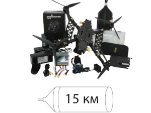 Unmanned aircraft system (UAS) “ASTRALEXPRESS 13” with a 15 km coil length