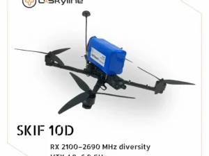 UAV SKIF-10D, (Control: diversity 360β560 MHz, Video channels: 1.2-1.3 GHz, Battery 20000mAh)
