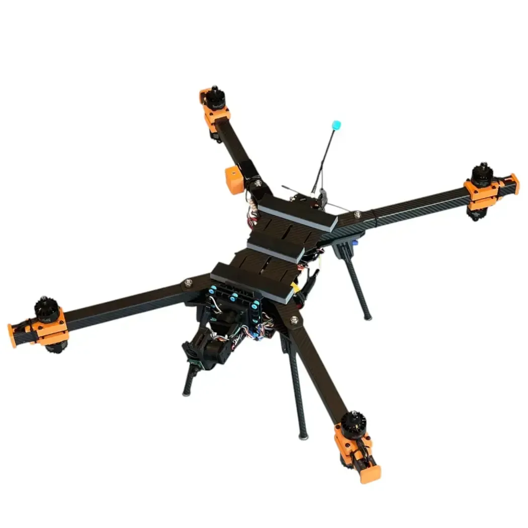 Semi-autonomous flying bomber “BFO Haigur” with target recognition and auto-guidance (3kg)