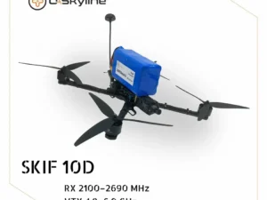 UAV SKIF-10D, (Control: 2100–2690 MHz, Video channels: 4.9–6.0 GHz, Battery 20000mAh)