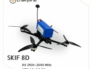 UAV SKIF-8D, (Control: 2100β2690 MHz, Video channels: 4.9β6.0GHz, Battery 12000mAh)