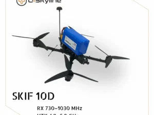 UAV SKIF-10D, (Control: 730β1030 MHz, Video channels: 4.9β6.0 GHz, Battery 20000mAh)