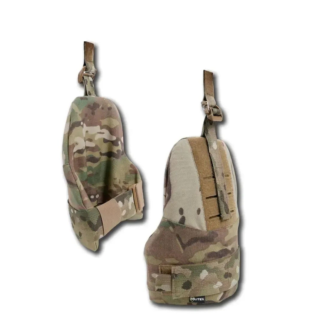 Shoulder protection with ballistic package, class 1 protection Militex cordura USA Multicam