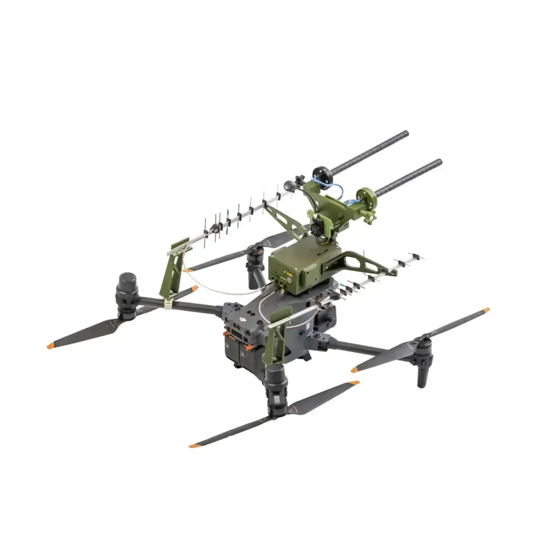 Air repeater “Strix Air” for UAV on Matrice 30 carrier (video 4.9-6.2 GHz)