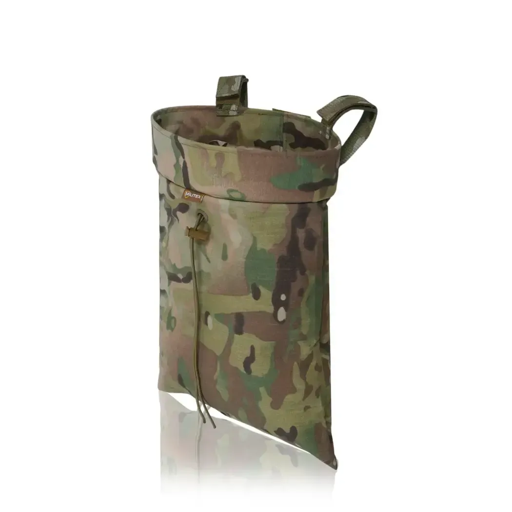 Tactical dump pouch roll-up 35×25 Militex Cordura original USA Multicam