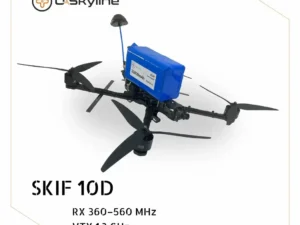 UAV SKIF-10D, (Control: 360–560 MHz, Video channels: 1.2-1.3 GHz, Battery 20000mAh)