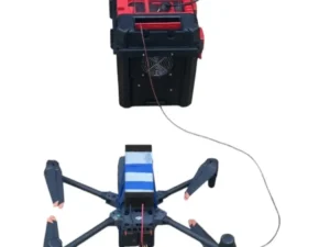 Tower-3 Drone power supply system via cable from the ground