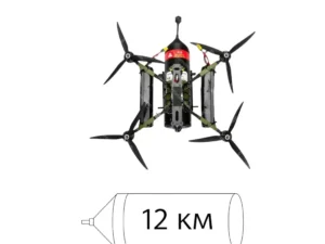 UAV Kolibri 10-O (day camera, fiber optic cable 12 km)