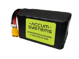 The text “Accum 18000 6s4p Molicel” is already in English and appears to be a technical description rather than a phrase to be translated.