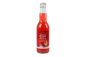 Wild Kombucha Hibiscus Glass 330ml