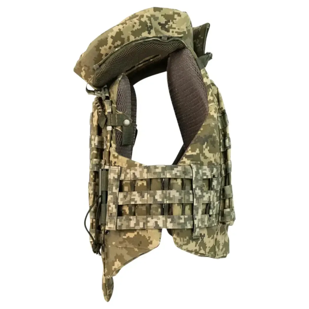 Lightweight body armor Sarmat L-XL 27×33 with Class 1 ballistic protection, Pixel, 27*33 cm